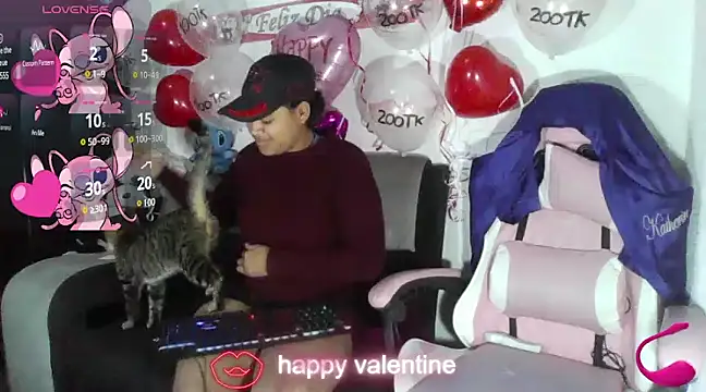 Snapshot of Charis_21 chatting on 02.18.25 Charis 21 online show from 02.18.25