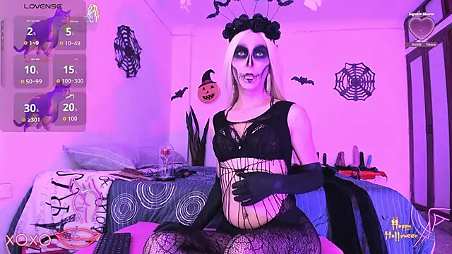 AlejandraDangerGirl online show from 10.31.25