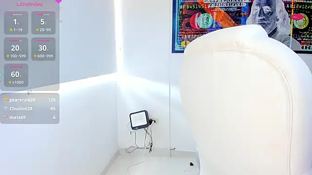 CelesteBrucee online show from 12.08.24