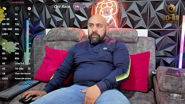 Snapshot of JD-69 chatting on 10.04.25 JD-69 online show from 10.04.25