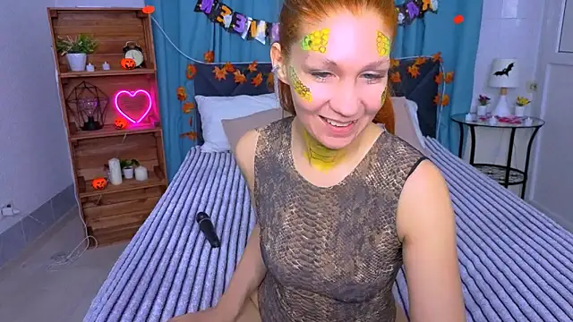 Snapshot of LucieHells chatting on 10.30.25 LucieHells online show from 10.30.25