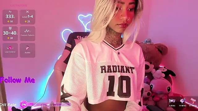 AshantiiSweet online show from 02.14.26