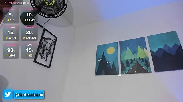 dantesatrianii online show from 12.29.24