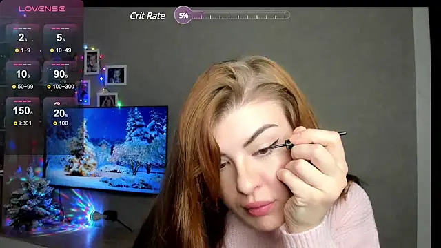 Snapshot of _comefeelme_ chatting on 12.16.24  comefeelme  online show from 12.16.24