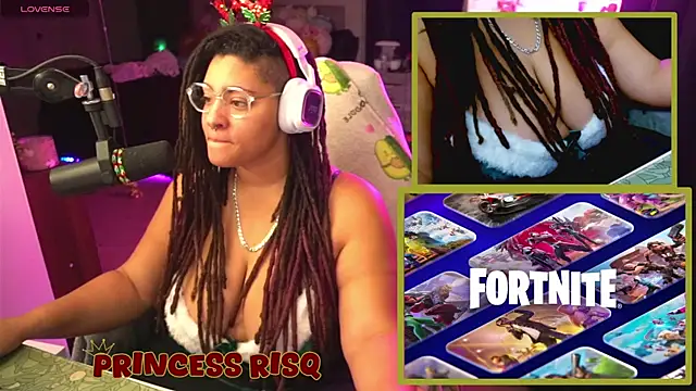 PrincessRisq online show from 12.21.24