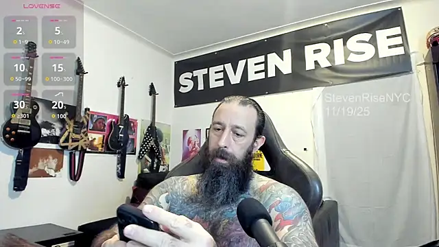 StevenRiseNYC online show from 11.20.25